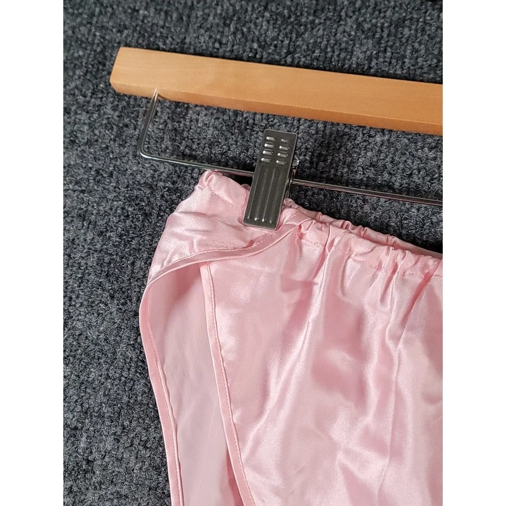 NWT 90s Victoria's Secret Second Skin Satin Panties Hi-Cut Underwear Small Pink